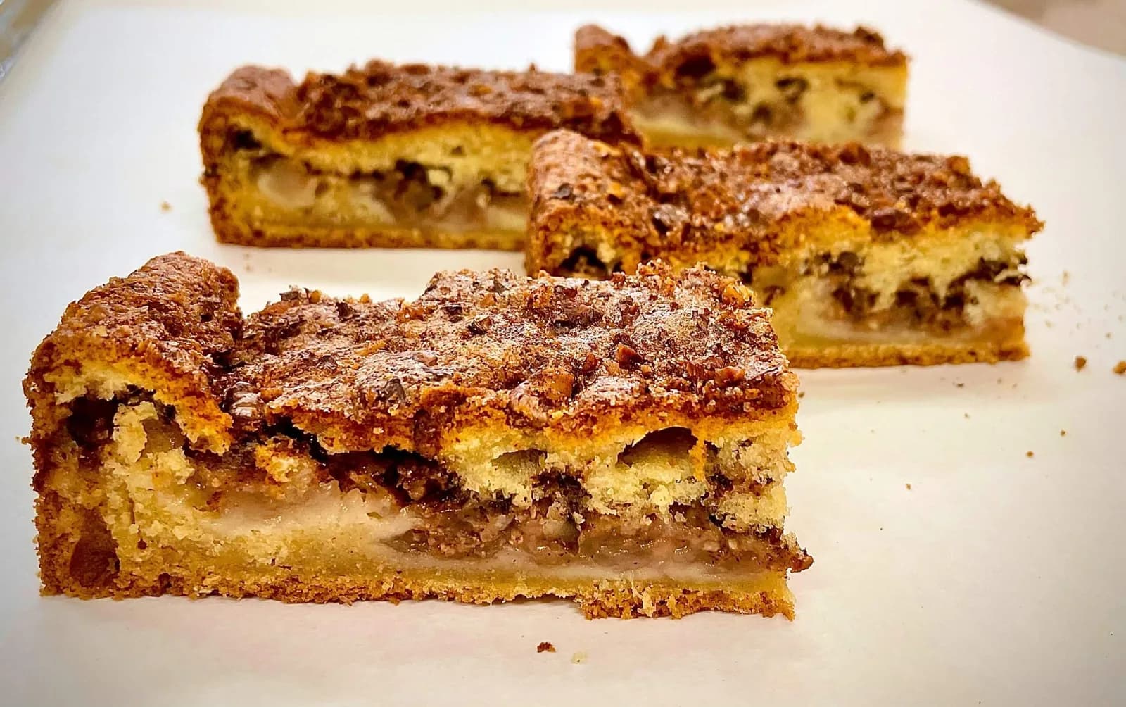 Házi almás-diós szelet 75g