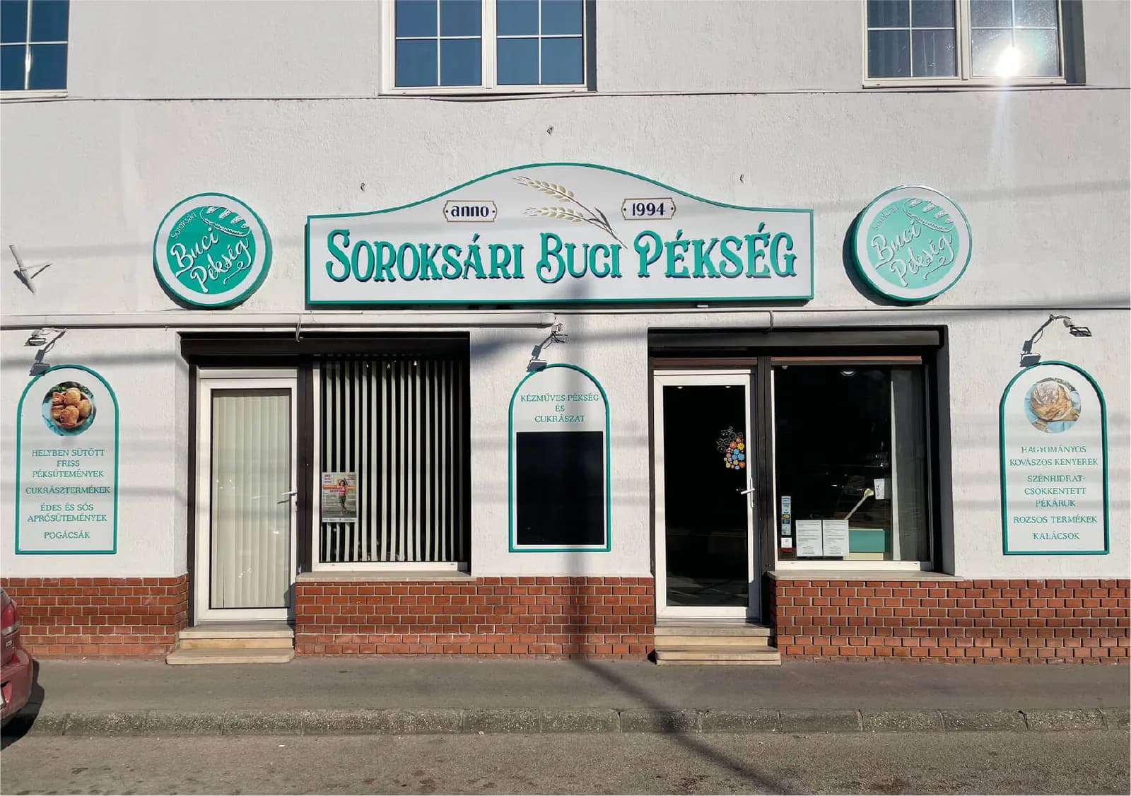 Központi üzlet — Grassalkovich út 143. — Soroksári Buci Pékség üzlet