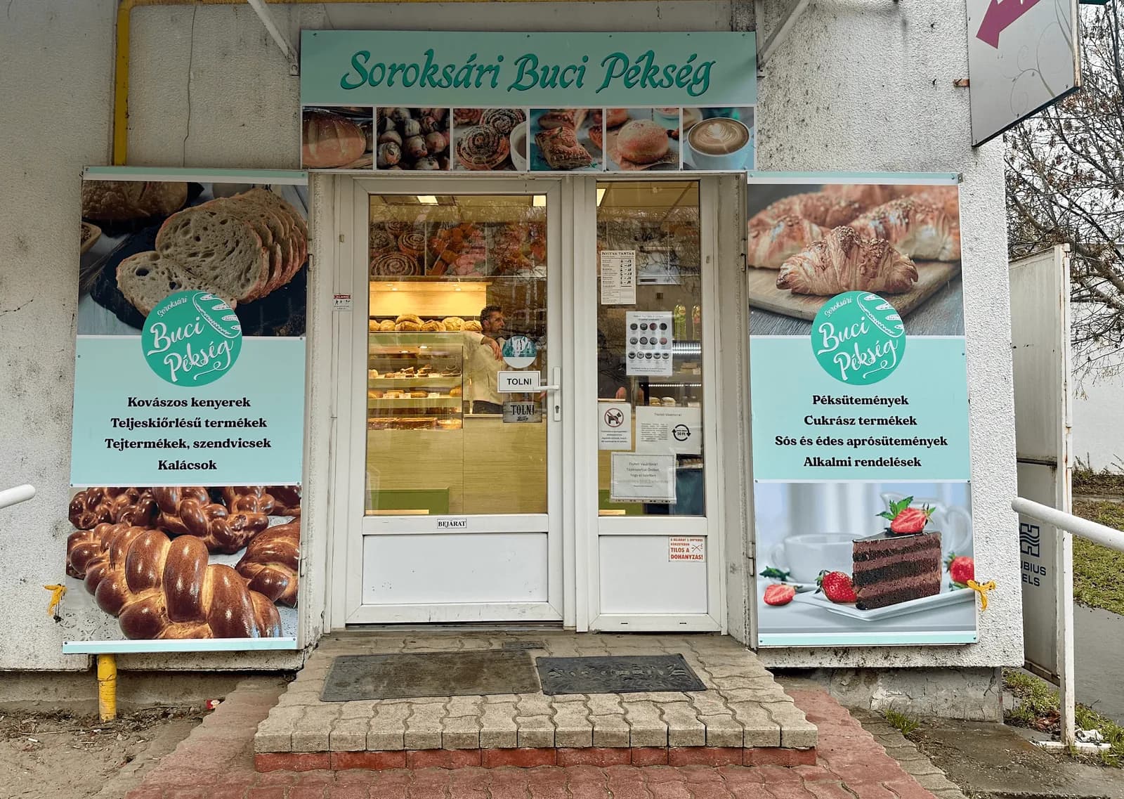 Széchenyi utca 92/b — Soroksári Buci Pékség üzlet